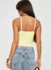 Dos Fitted Cami Yellow sold by Princess Polly