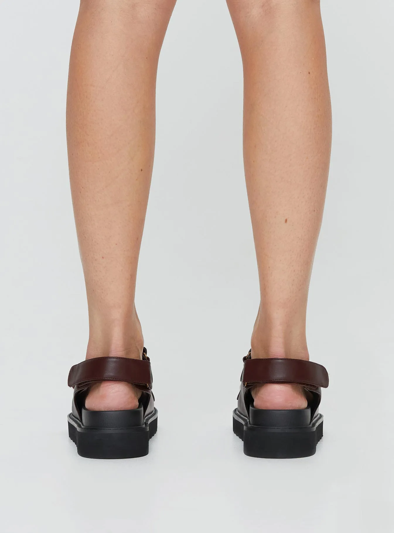 Rue Chunky Sandals Chocolate sold by Princess Polly product image thumbnail 4