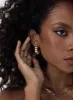 Monnique Hoops Gold sold by Princess Polly