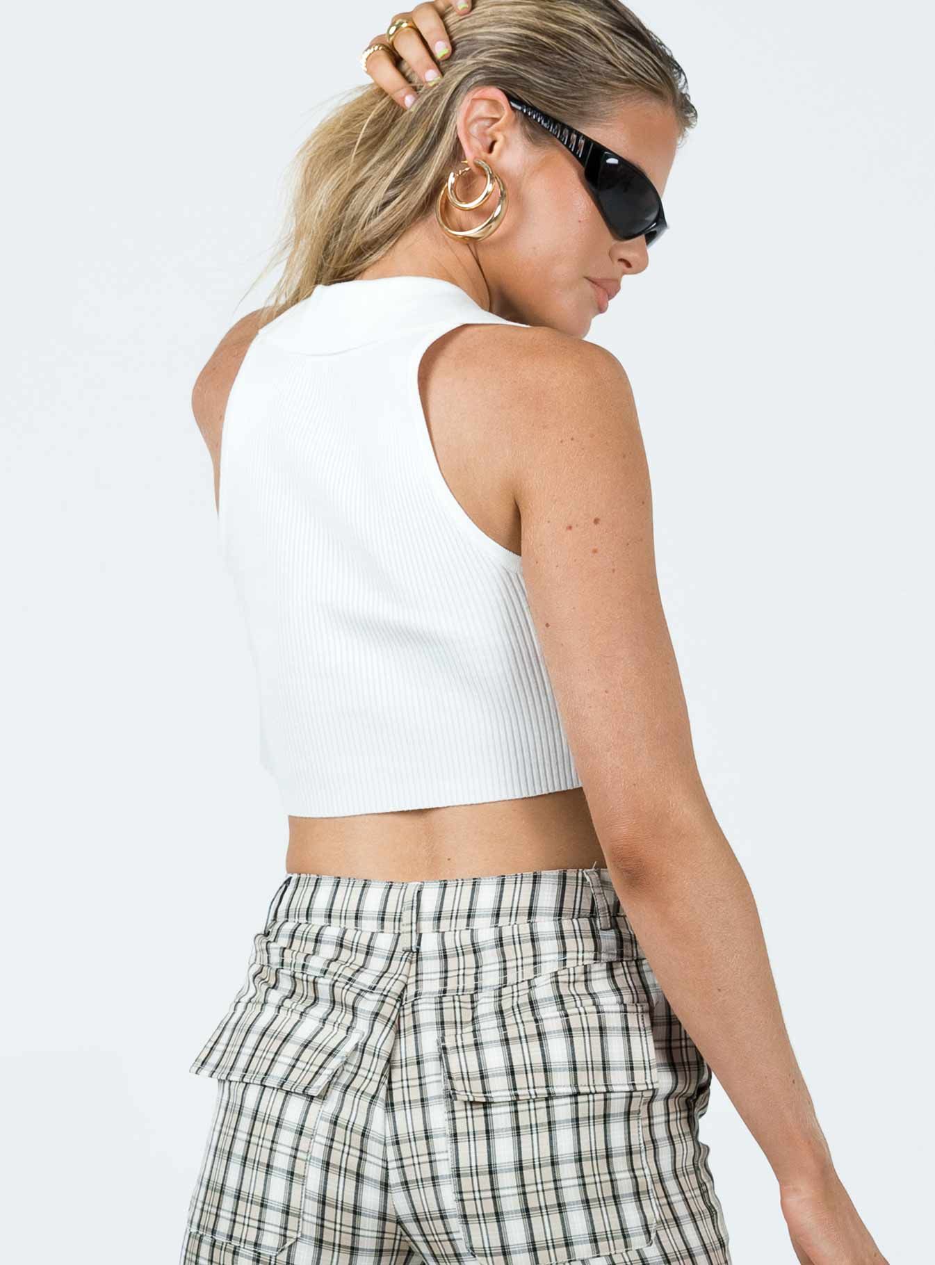 Patterson Top White sold by Princess Polly product image thumbnail 5