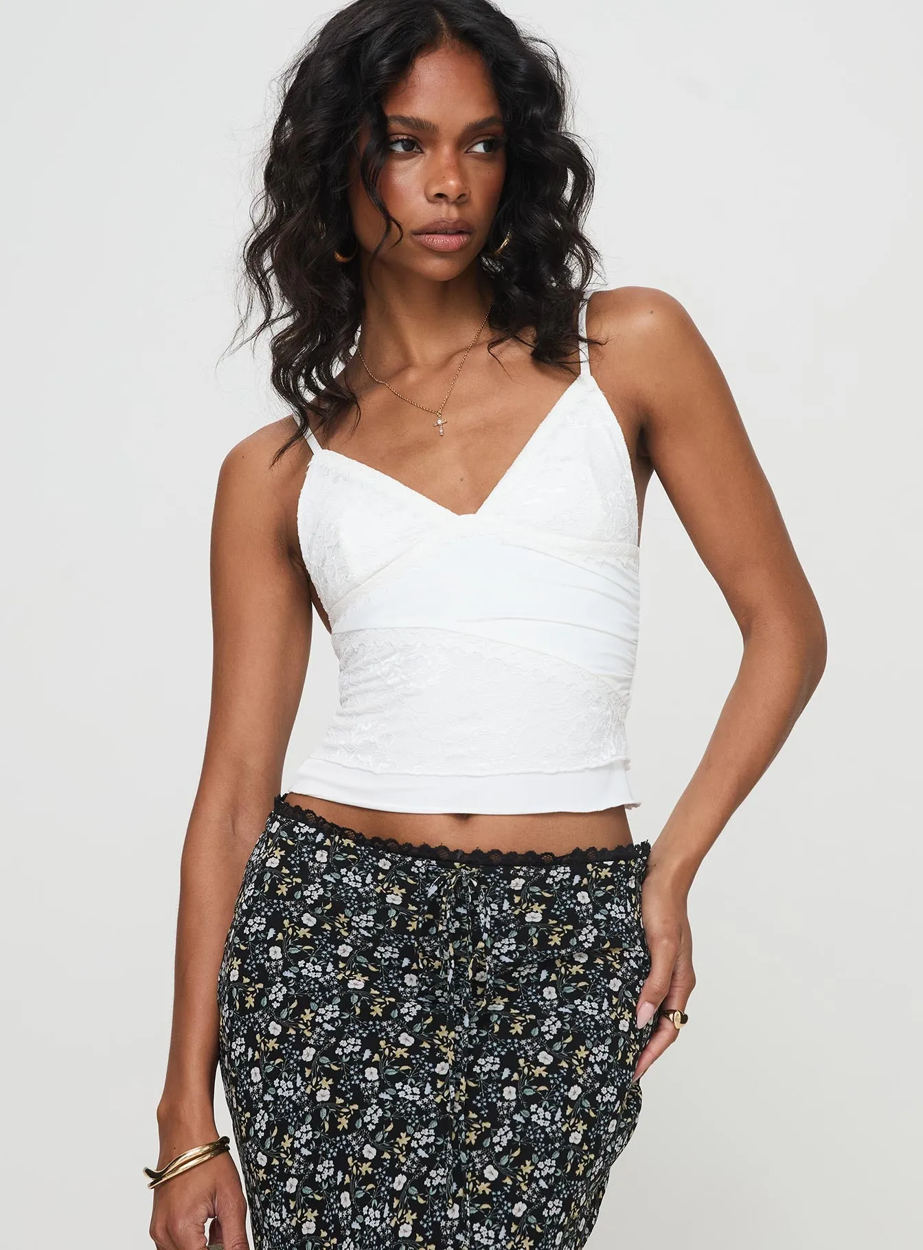 Junia Top White sold by Princess Polly product image thumbnail 2