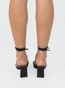 The Lena Heels Black sold by Princess Polly
