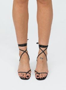The Lena Heels Black sold by Princess Polly