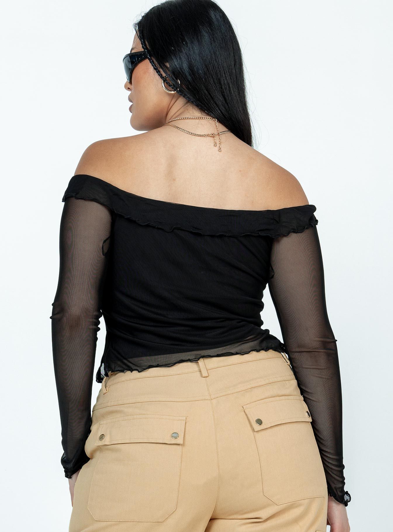 Great Delusions Top Black sold by Princess Polly product image thumbnail 5