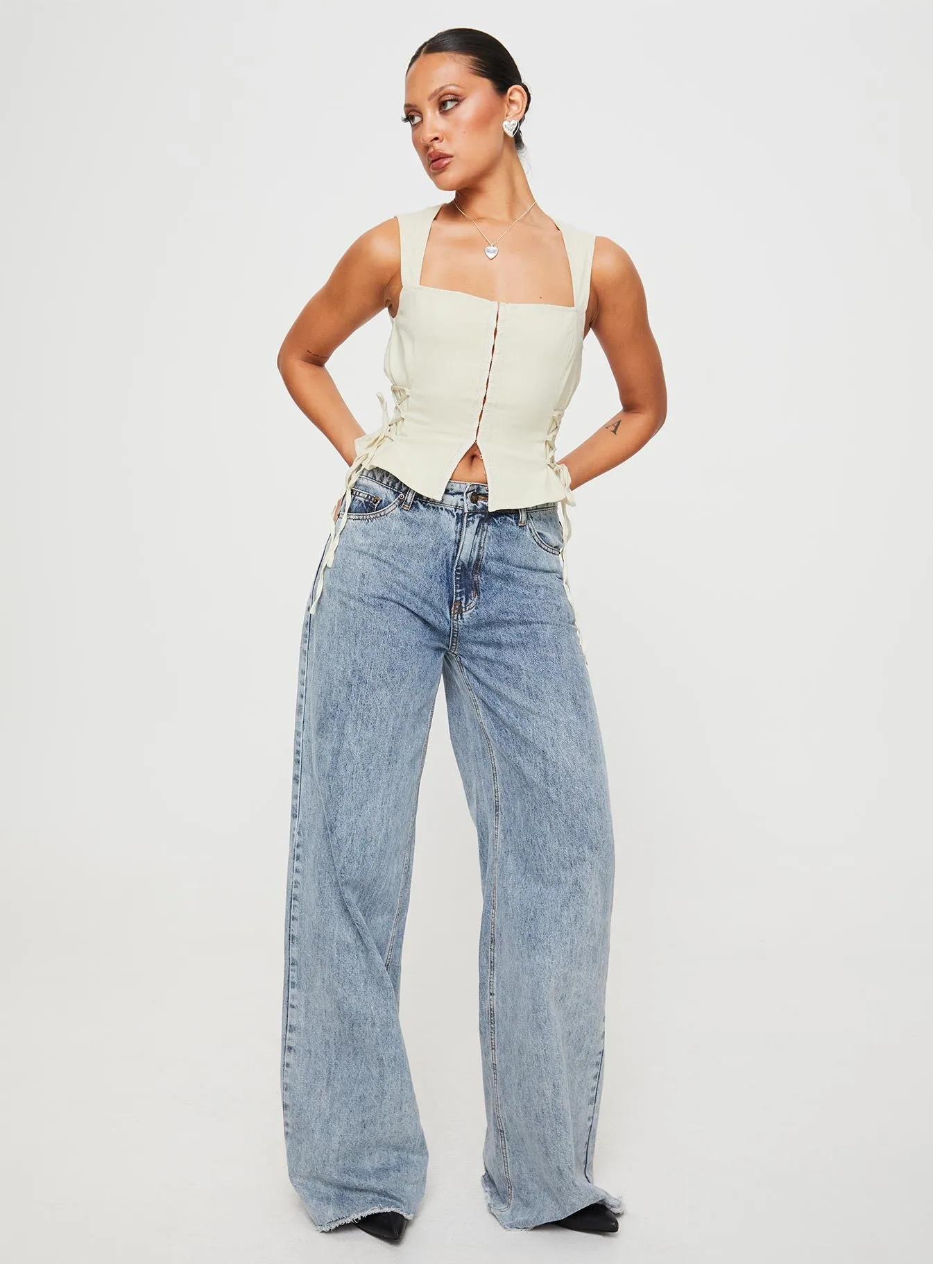 Myrin Top Beige sold by Princess Polly product image thumbnail 3