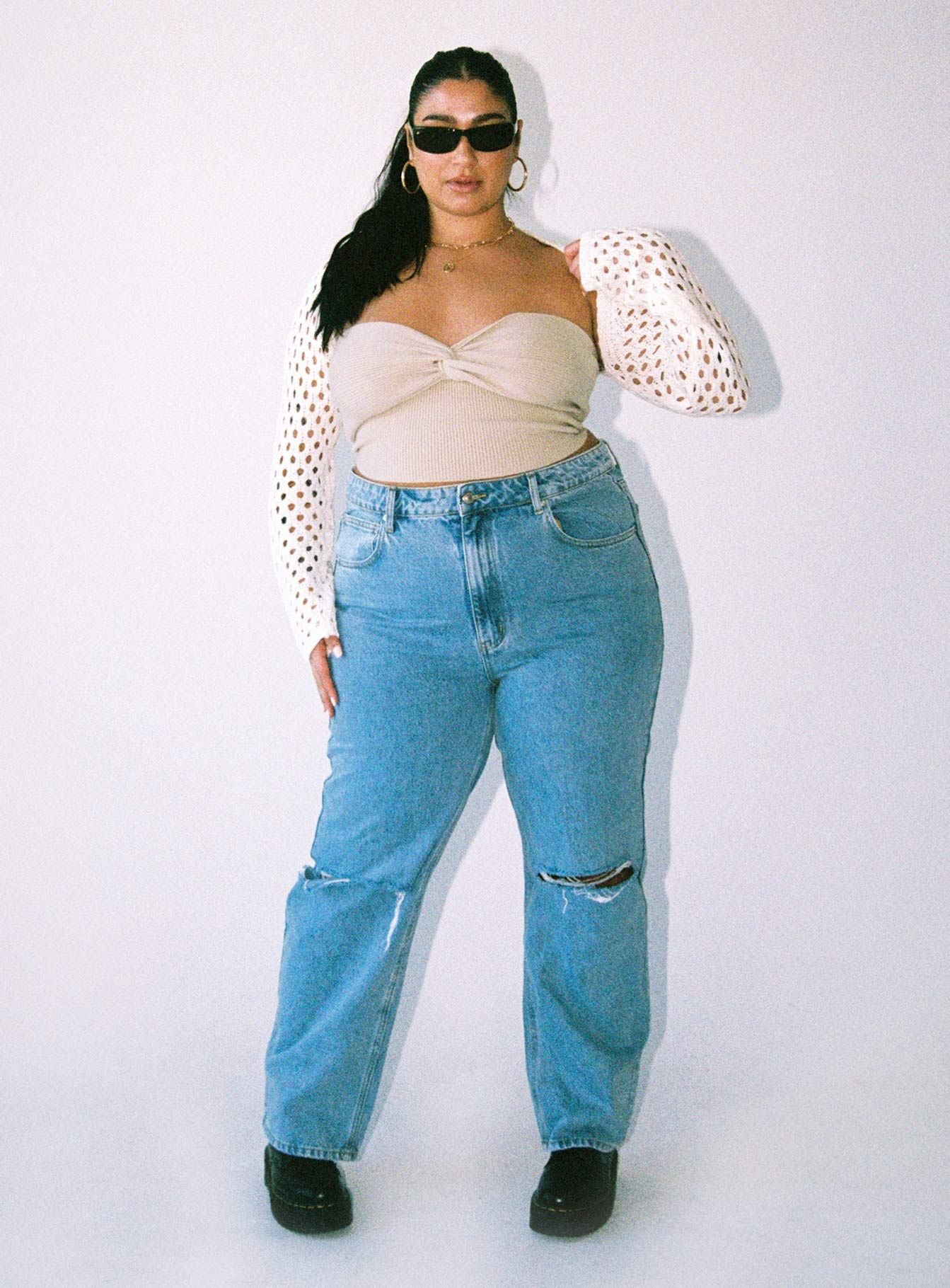 Lotani Bolero Cream Curve sold by Princess Polly product image thumbnail 2