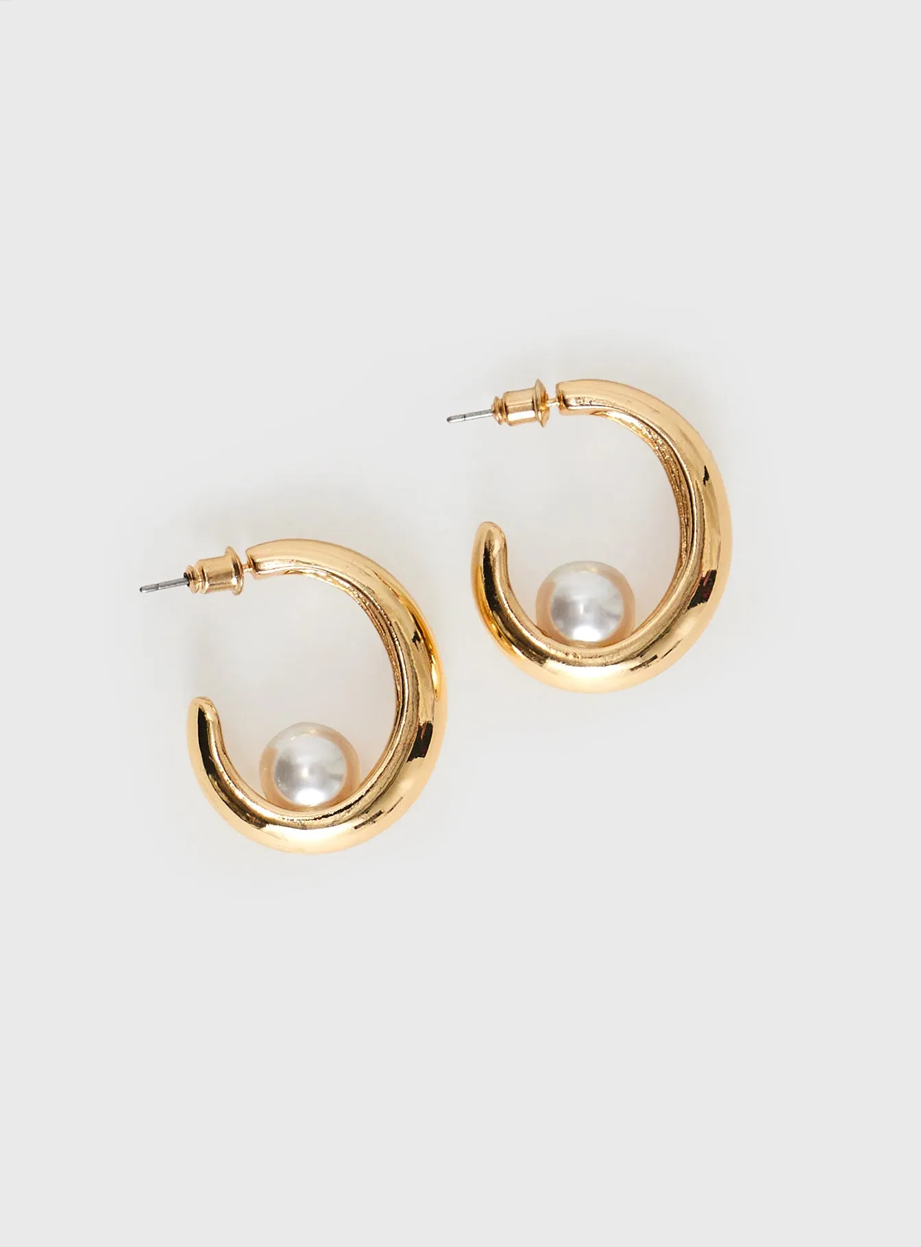 Noni Earrings Gold sold by Princess Polly product image thumbnail 3