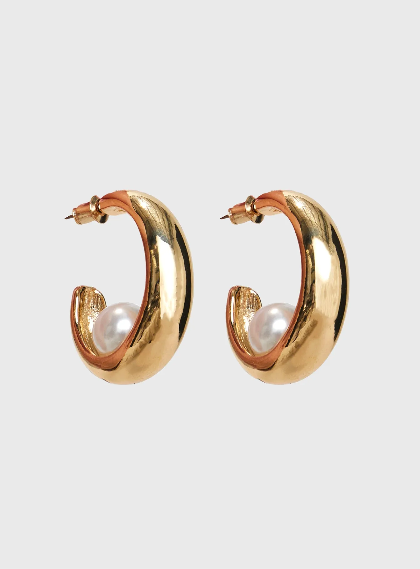 Noni Earrings Gold sold by Princess Polly product image thumbnail 2