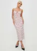 Caldwell Maxi Dress White / Red sold by Princess Polly