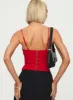 Sculpture Top Red sold by Princess Polly
