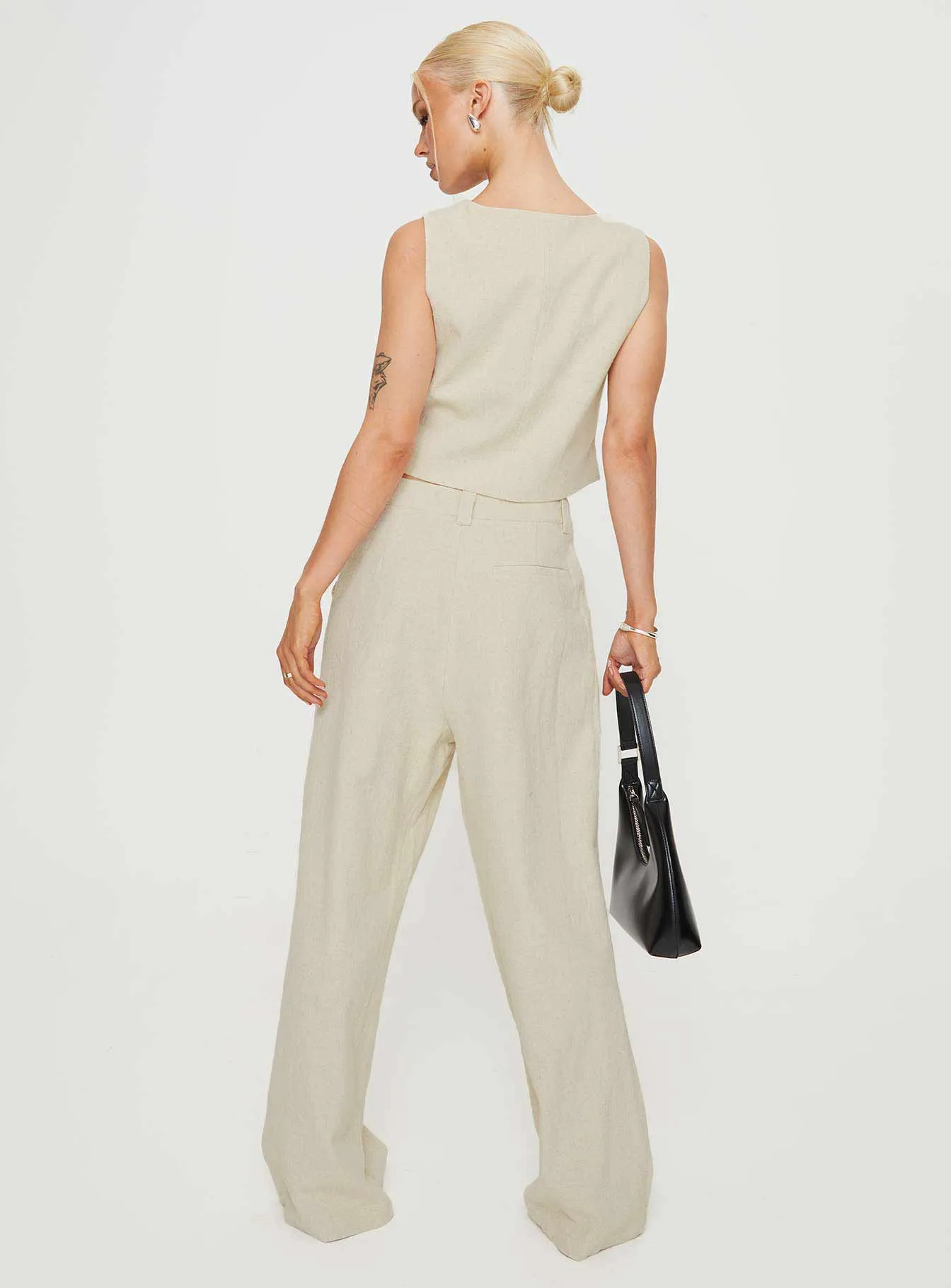 La Quinta Pants Oatmeal sold by Princess Polly product image thumbnail 5