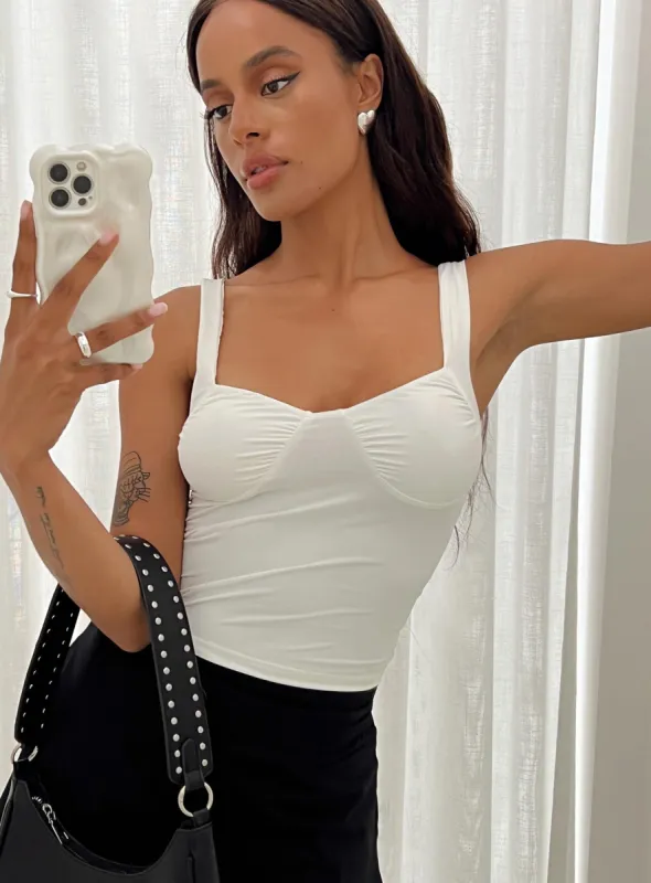 Cavill Top White sold by Princess Polly
