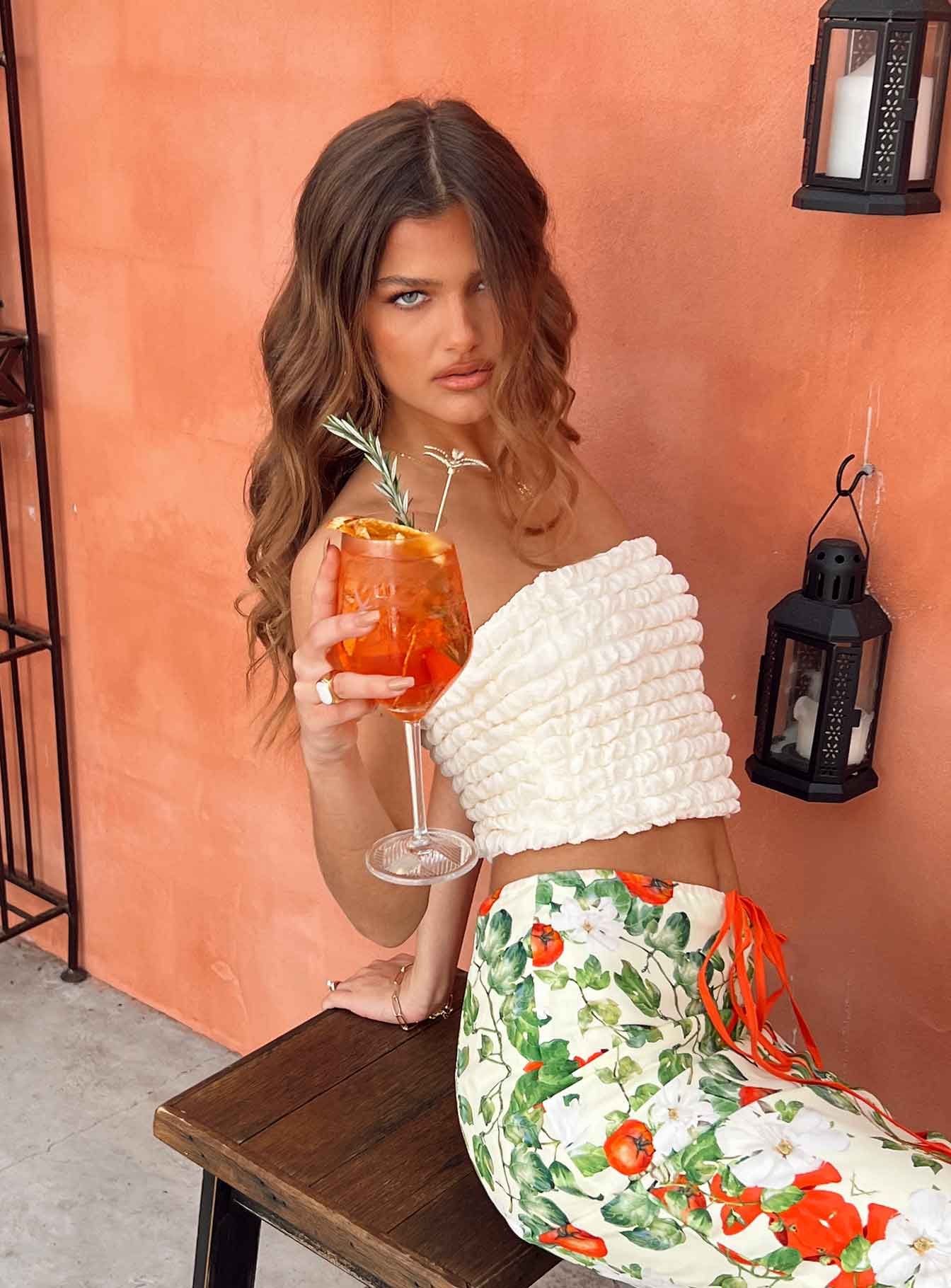 Alzino Top Cream sold by Princess Polly product image thumbnail 3