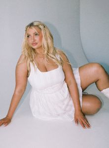 Lorinda Mini Dress White Curve sold by Princess Polly