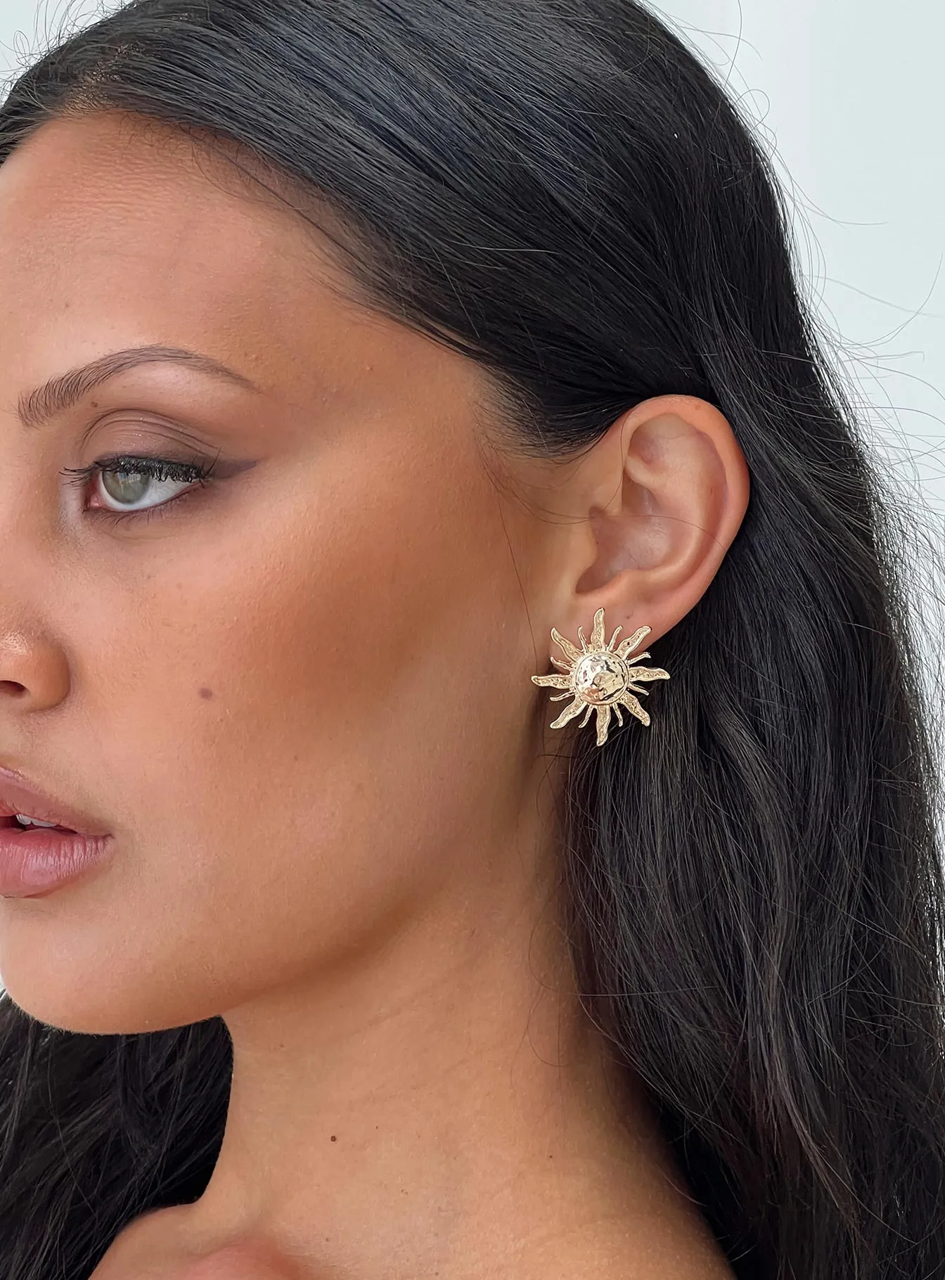 Maddalena Earrings Gold sold by Princess Polly