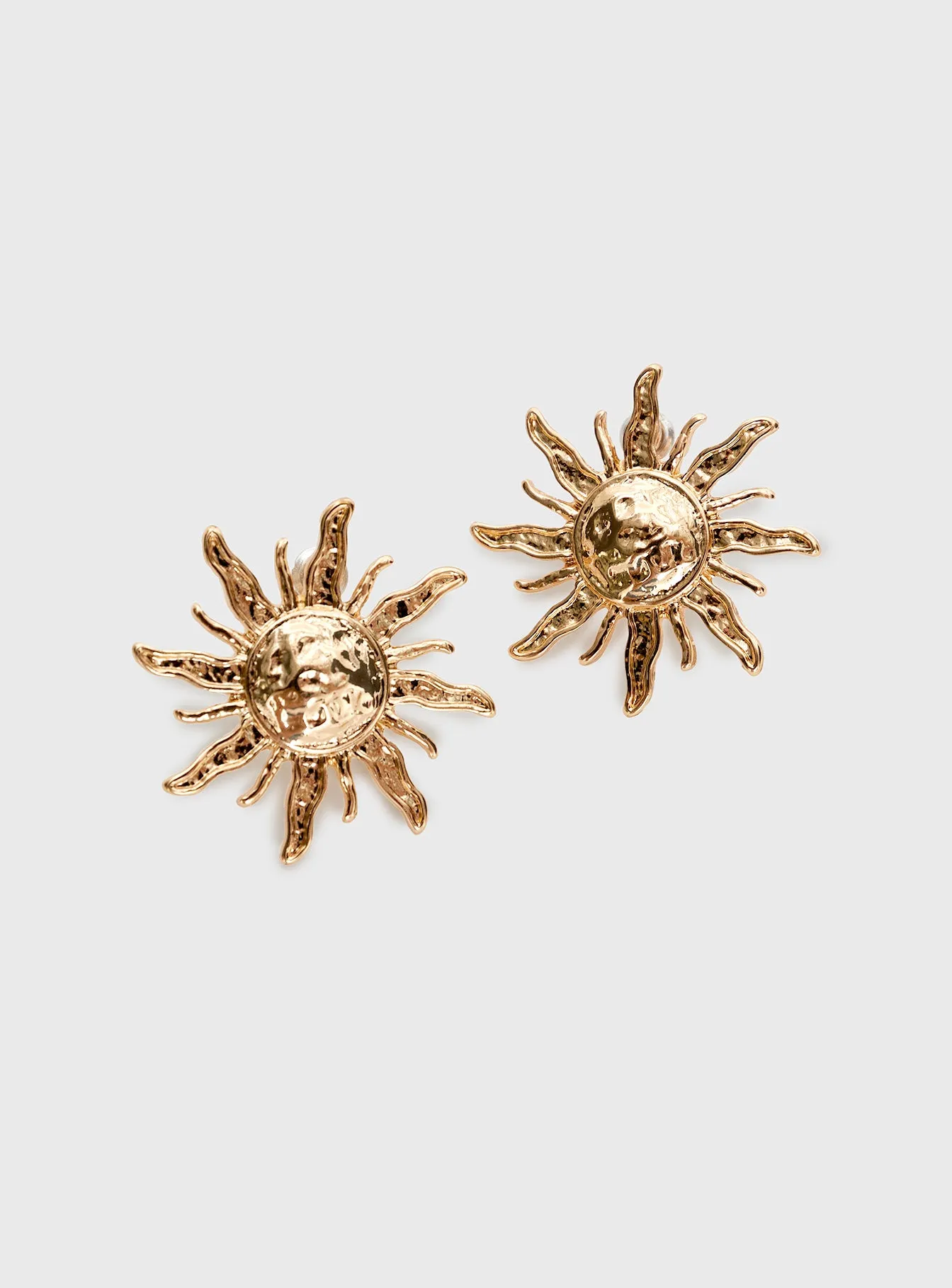Maddalena Earrings Gold sold by Princess Polly product image thumbnail 2
