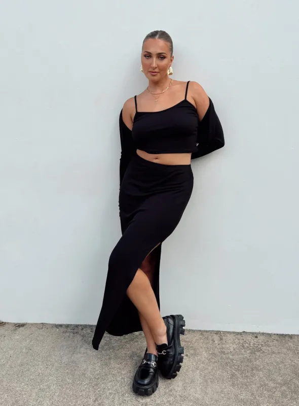 Alvar Set Black sold by Princess Polly