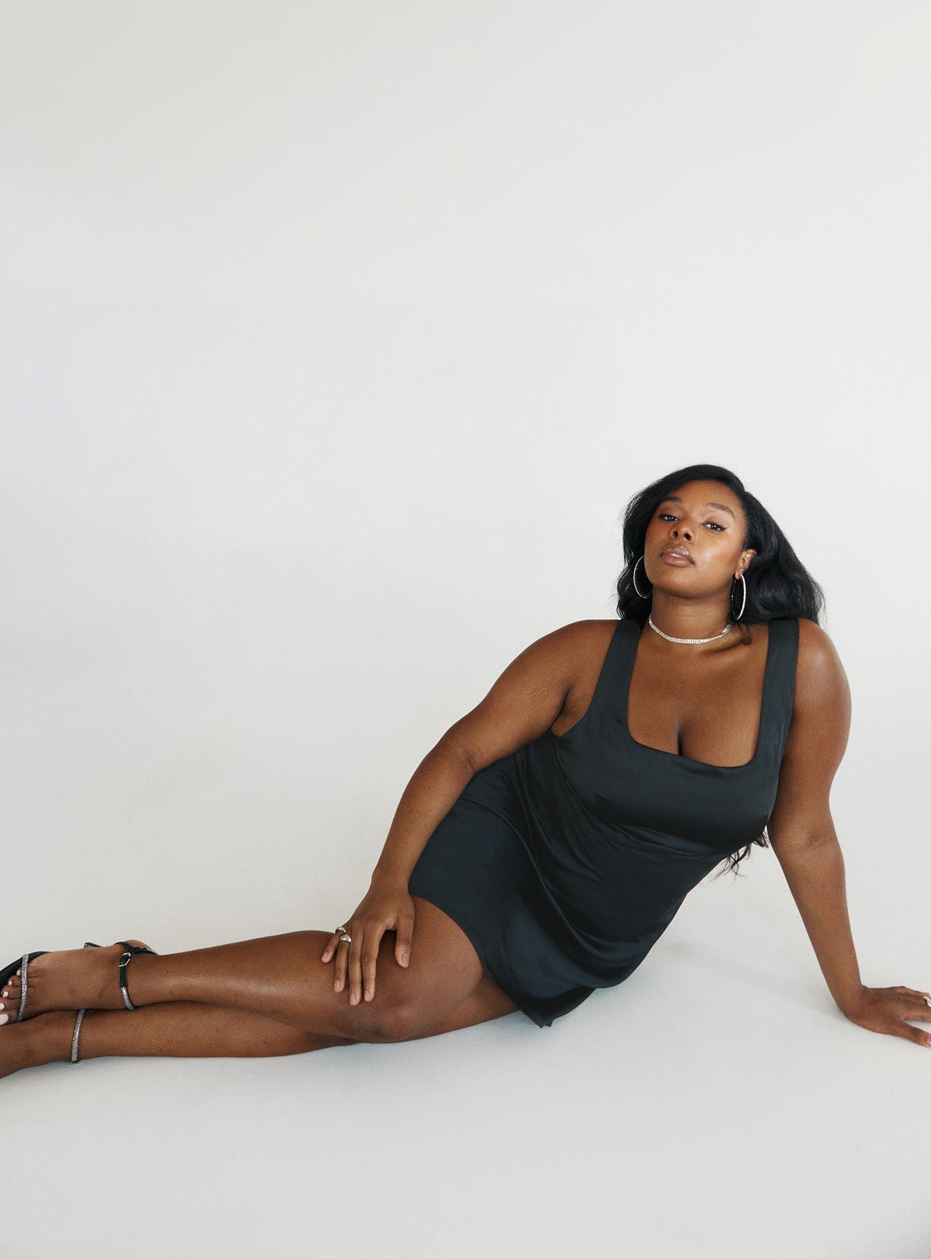 Cobie Mini Dress Black Curve sold by Princess Polly product image thumbnail 2