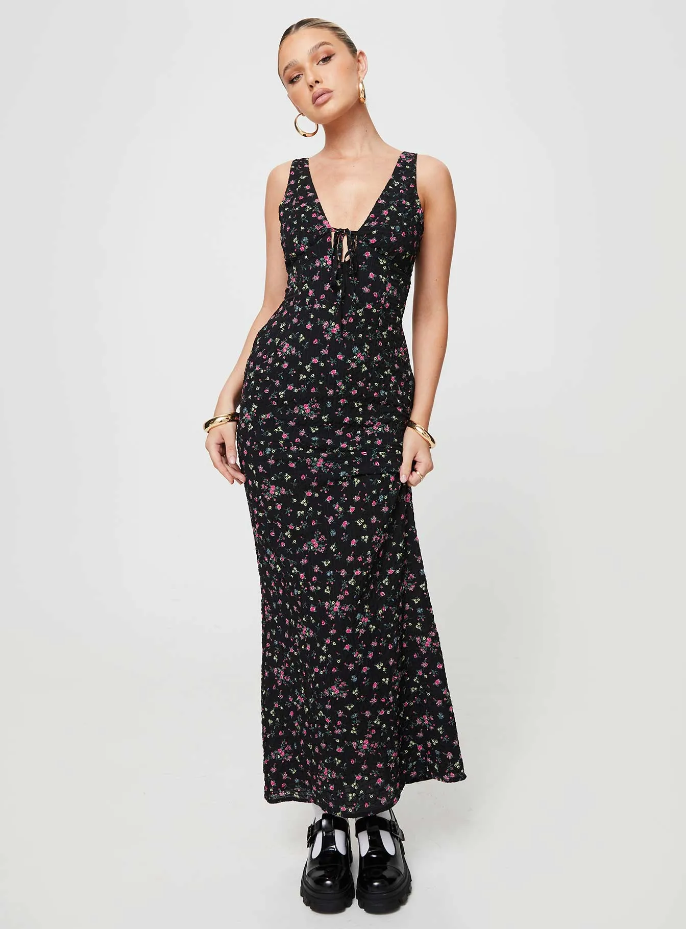 Marlita Maxi Dress Black sold by Princess Polly product image thumbnail 2