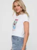 Visit Miami Graphic Tee White sold by Princess Polly