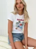 Visit Miami Graphic Tee White sold by Princess Polly