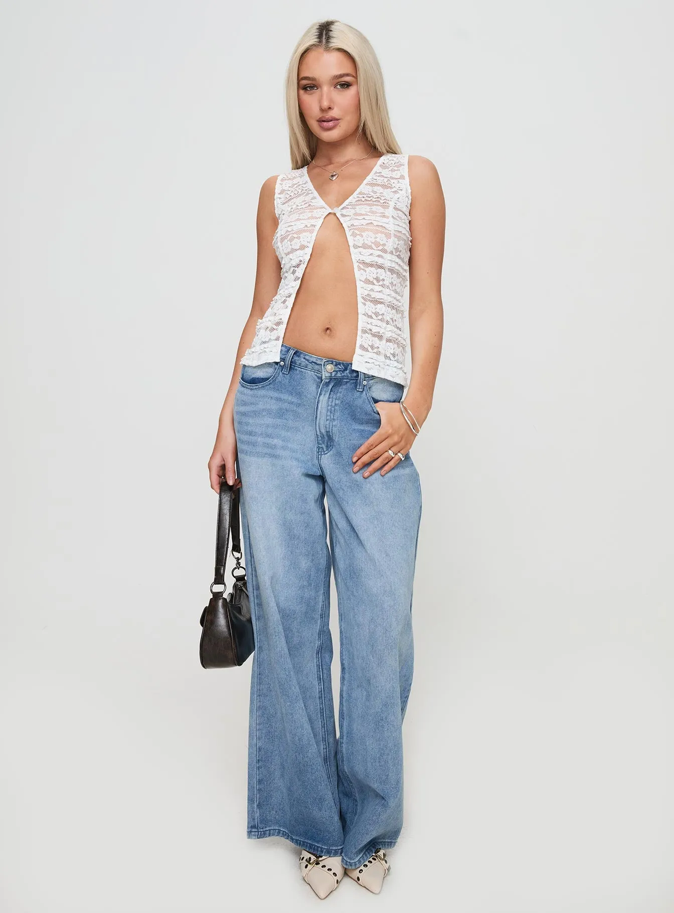 Quillan Top White sold by Princess Polly product image thumbnail 3
