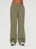 Louis Linen Blend Pants Olive sold by Princess Polly