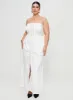 Ematie Maxi Dress White Curve sold by Princess Polly