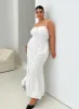 Ematie Maxi Dress White Curve sold by Princess Polly