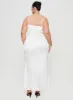 Ematie Maxi Dress White Curve sold by Princess Polly