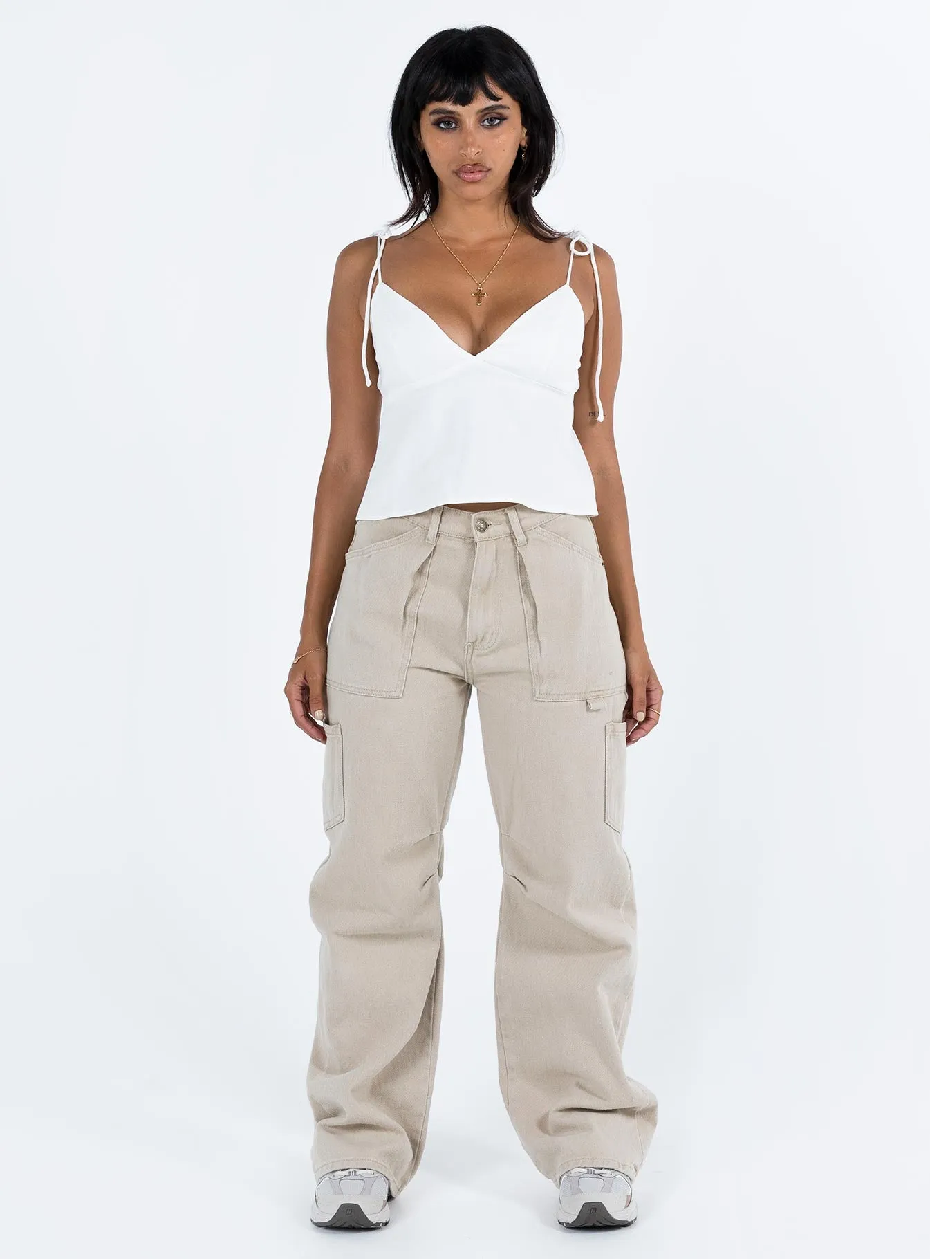 Brearley Top White sold by Princess Polly product image thumbnail 3