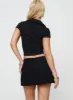 Gigi Skort Black sold by Princess Polly