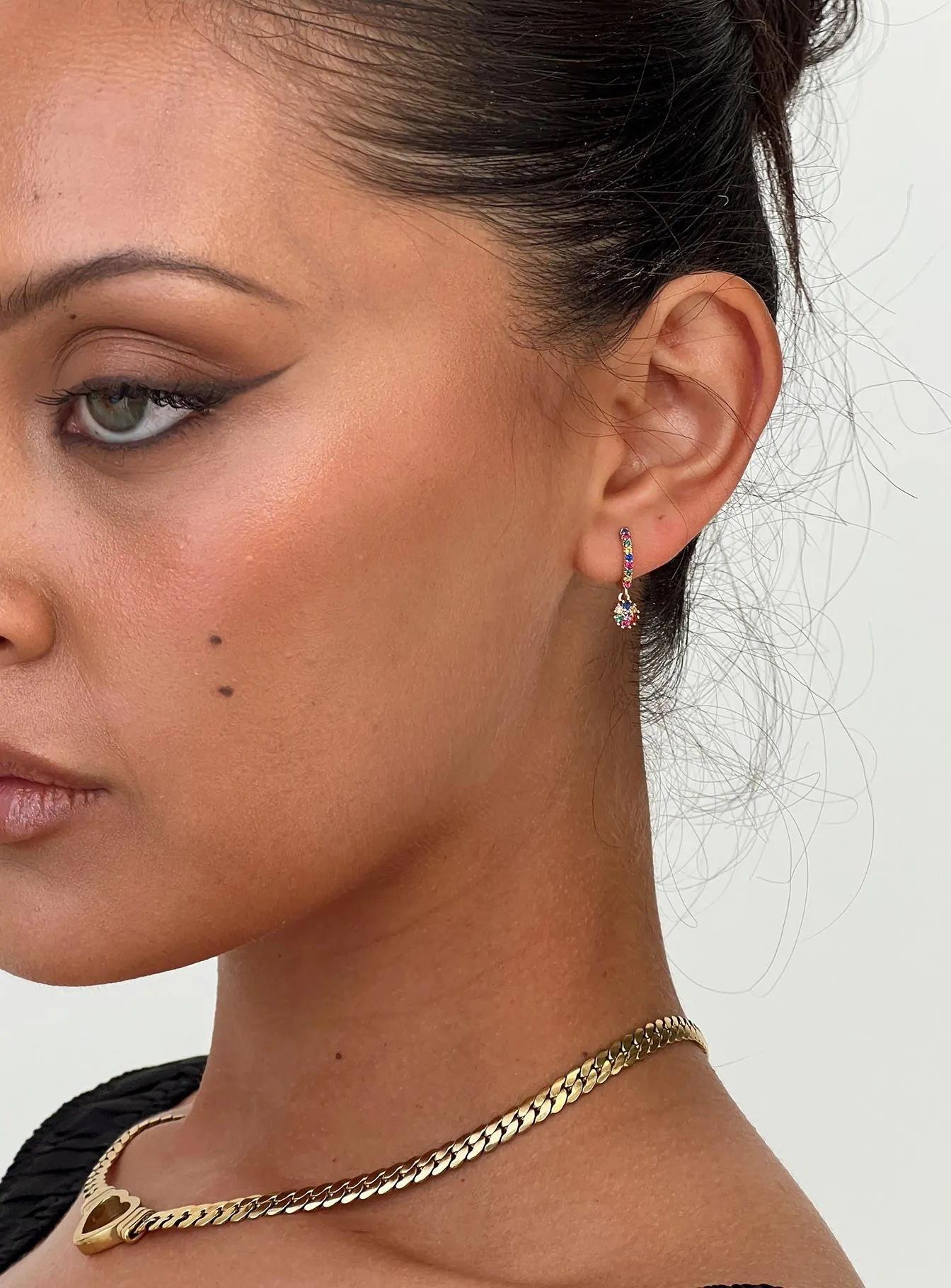 Ru Earrings Gold sold by Princess Polly