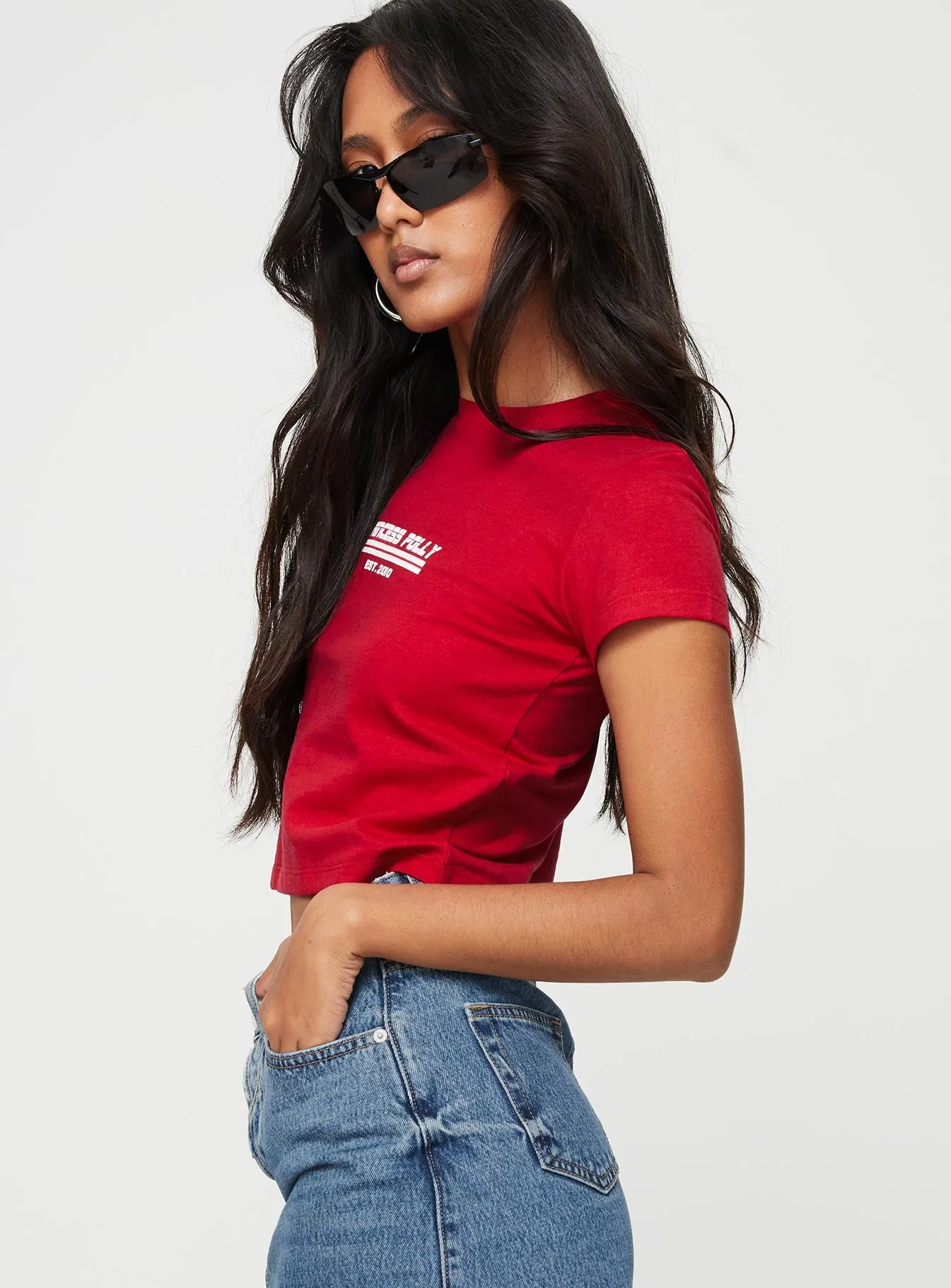 Princess Polly Est 10 Top Red sold by Princess Polly product image thumbnail 4