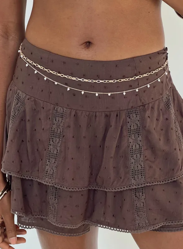 Bazley Chain Belt Multi sold by Princess Polly