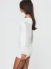 Taylon Off The Shoulder Mini Dress White sold by Princess Polly