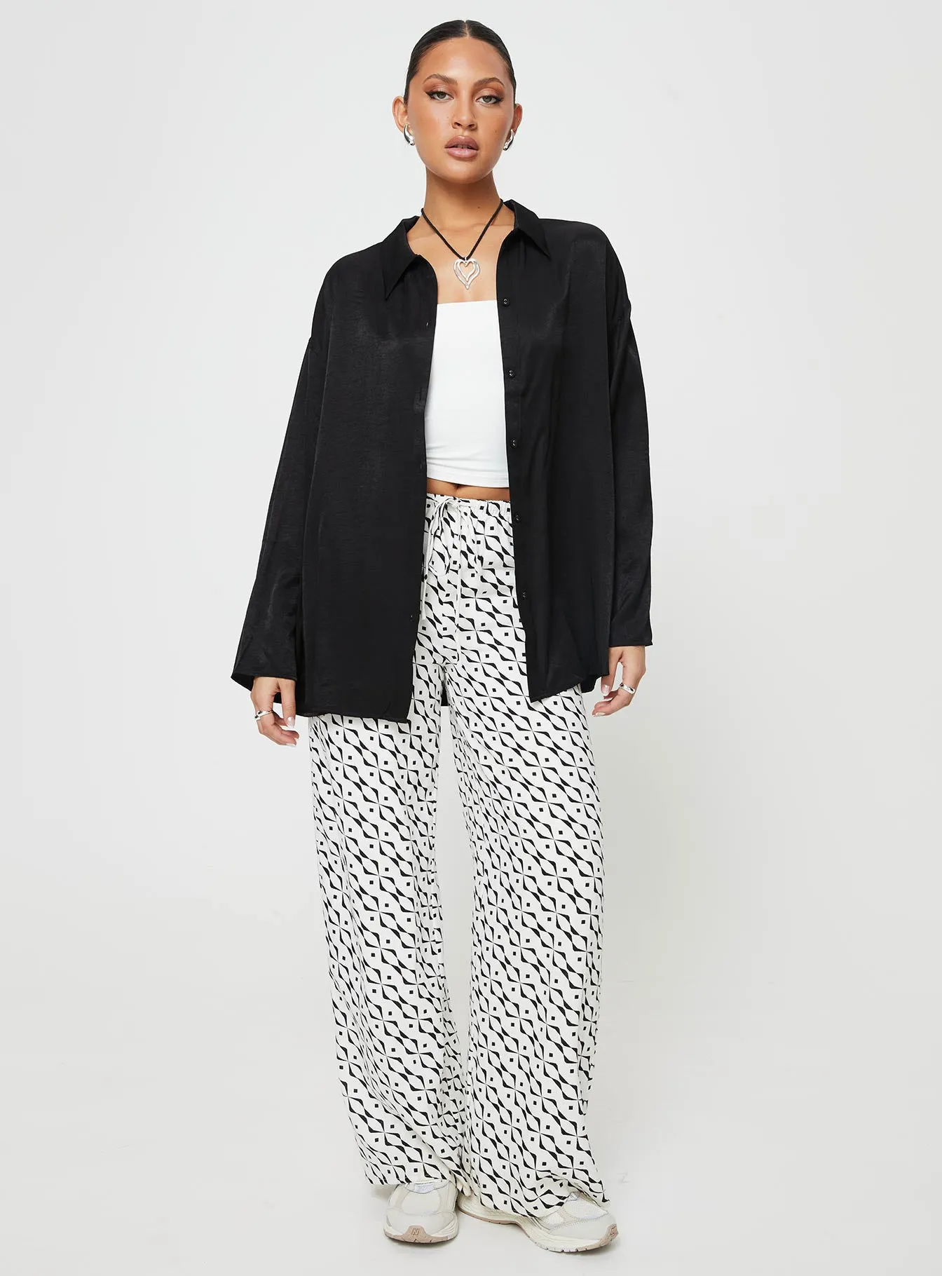 Callie Shirt Black sold by Princess Polly product image thumbnail 3