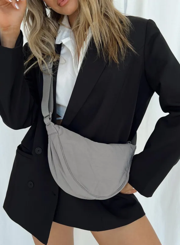 Colbert Crossbody Bag Grey sold by Princess Polly