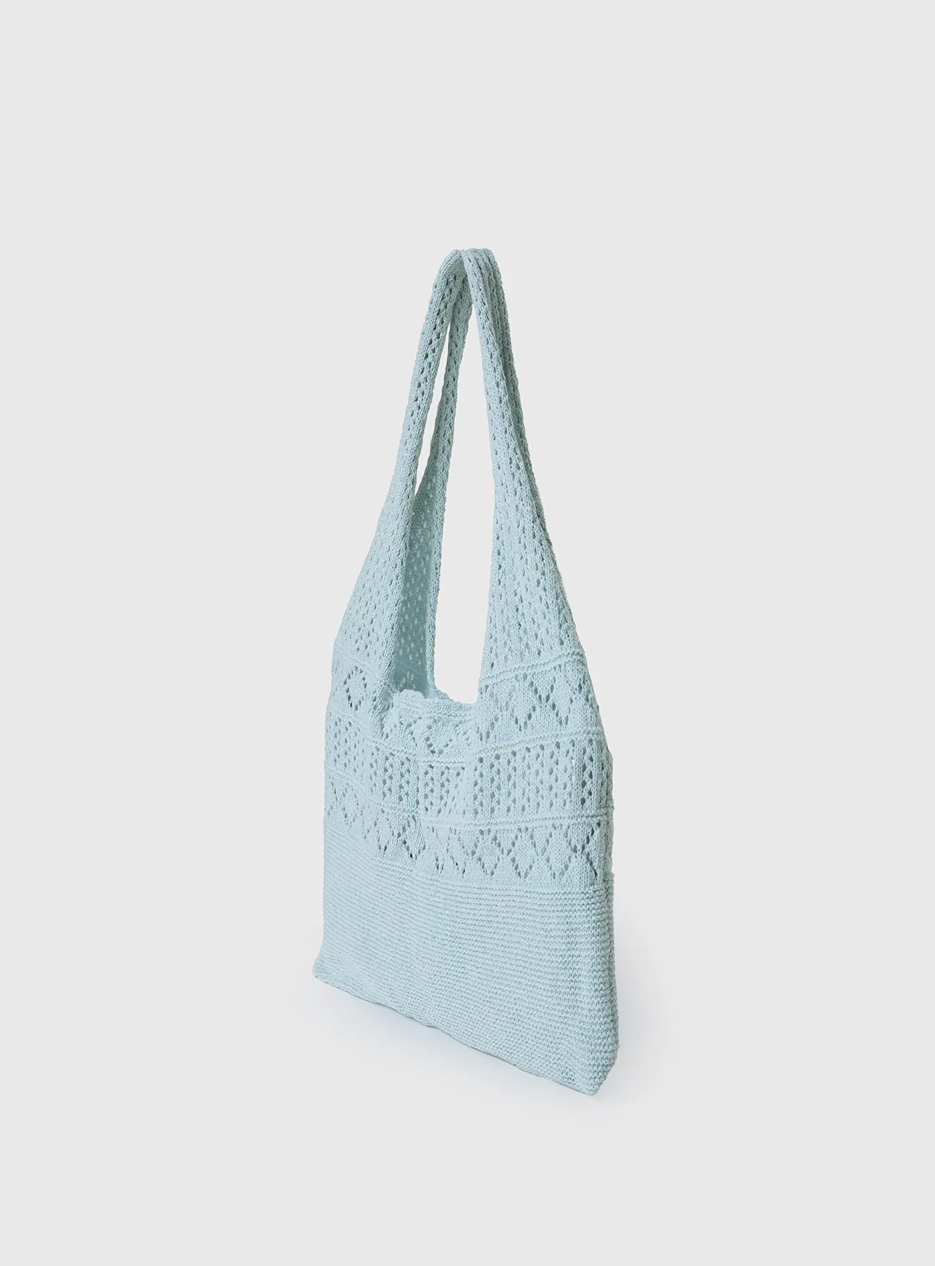 Kasen Crochet Bag Pastel Blue sold by Princess Polly product image thumbnail 3