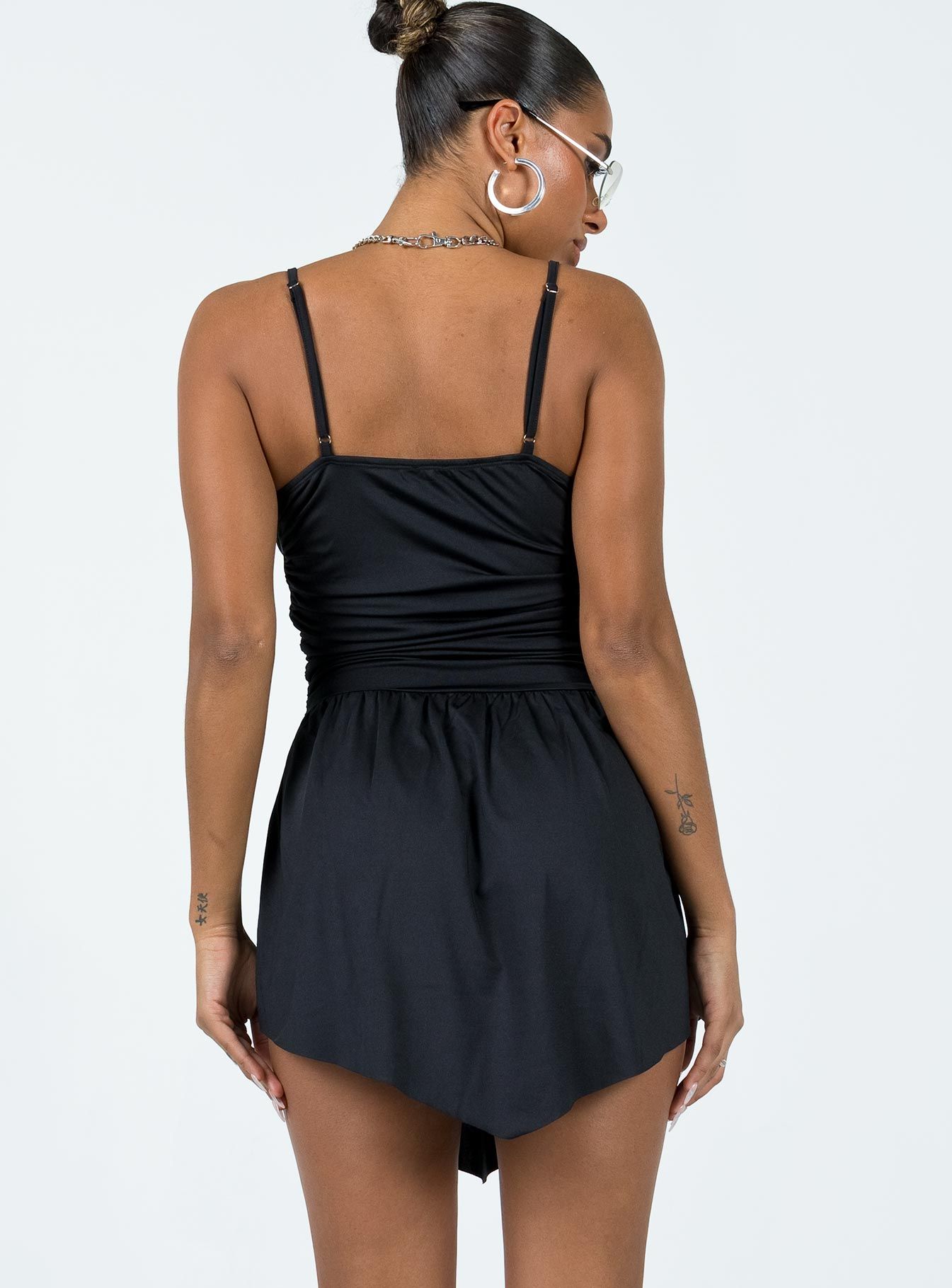 Welsh Mini Dress Black sold by Princess Polly product image thumbnail 4