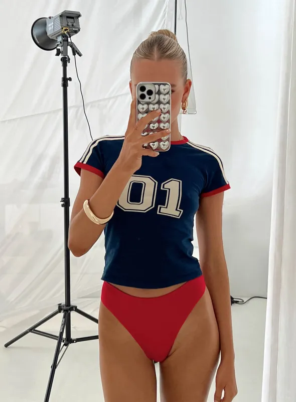 Remi Underwear Red made by Princess Polly