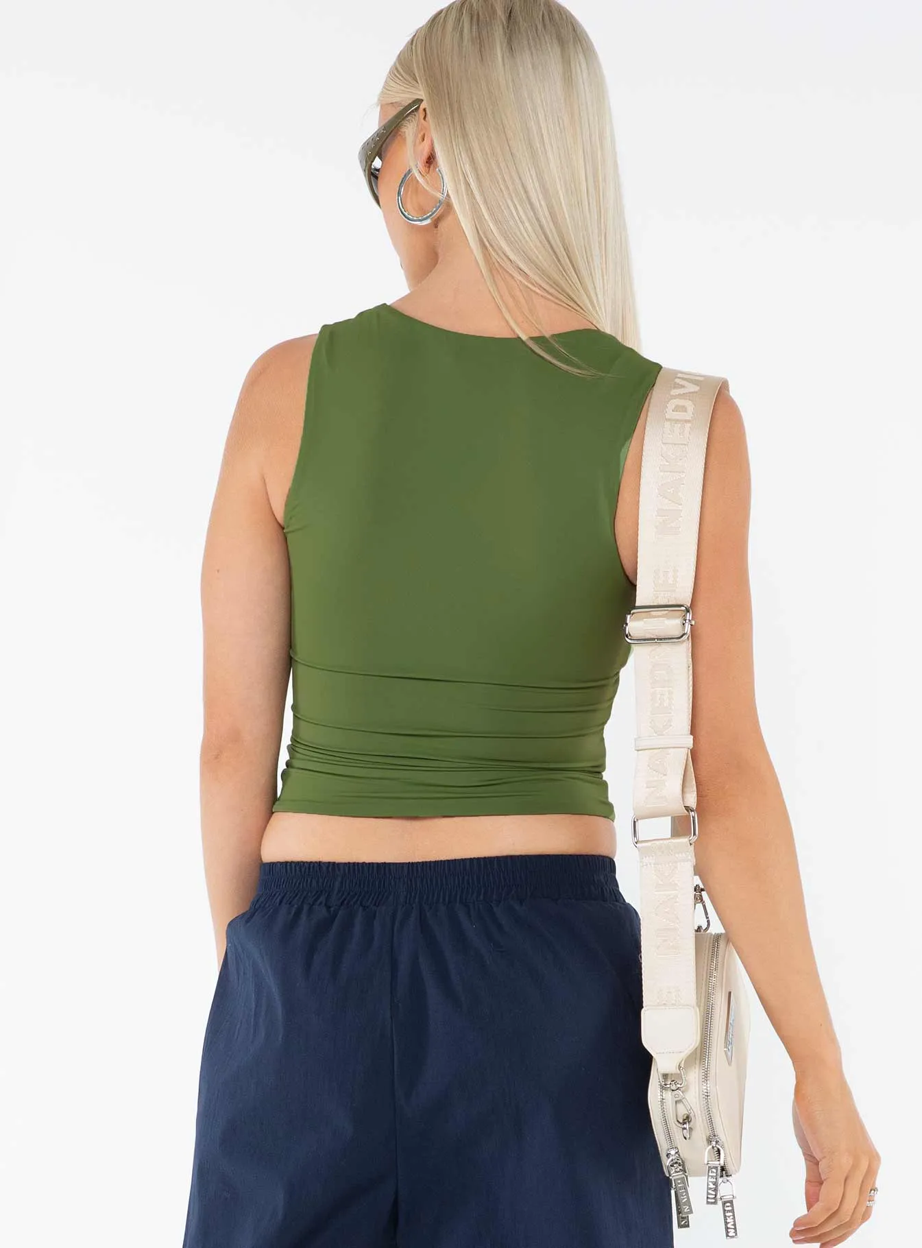 Back In Time Top Olive sold by Princess Polly product image thumbnail 5