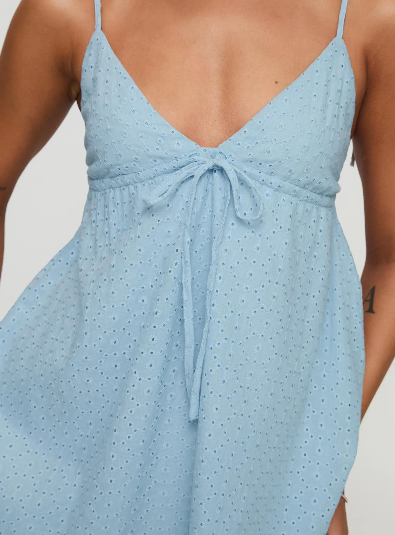 Pavlos Mini Dress Light Blue sold by Princess Polly product image thumbnail 5