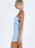 Jasmyn Mini Dress Blue sold by Princess Polly