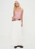 Layton Strapless Top Pink Check sold by Princess Polly