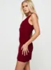 Karina Mini Dress Burgundy sold by Princess Polly