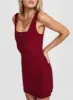 Karina Mini Dress Burgundy sold by Princess Polly
