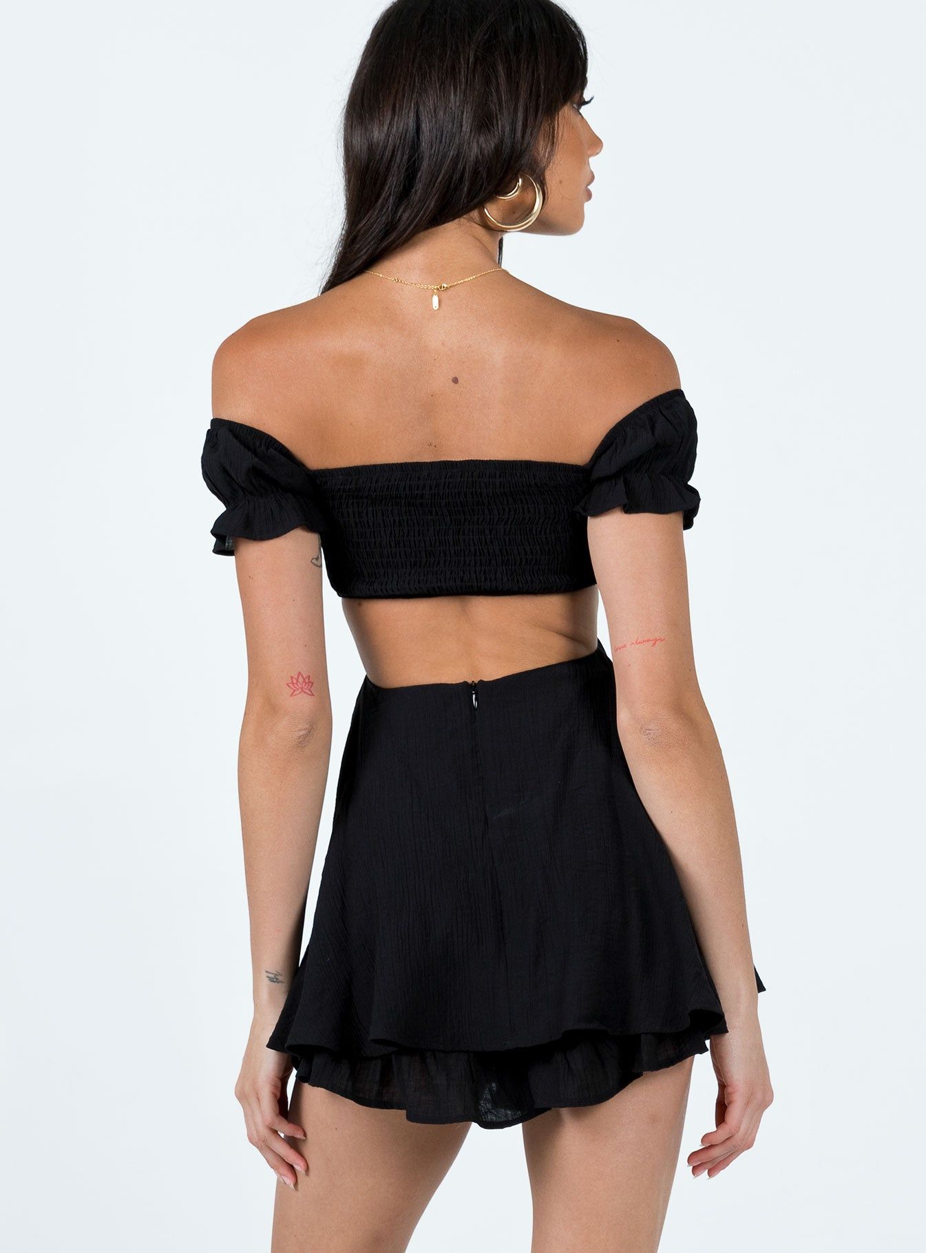 Kezian Romper Black sold by Princess Polly product image thumbnail 5
