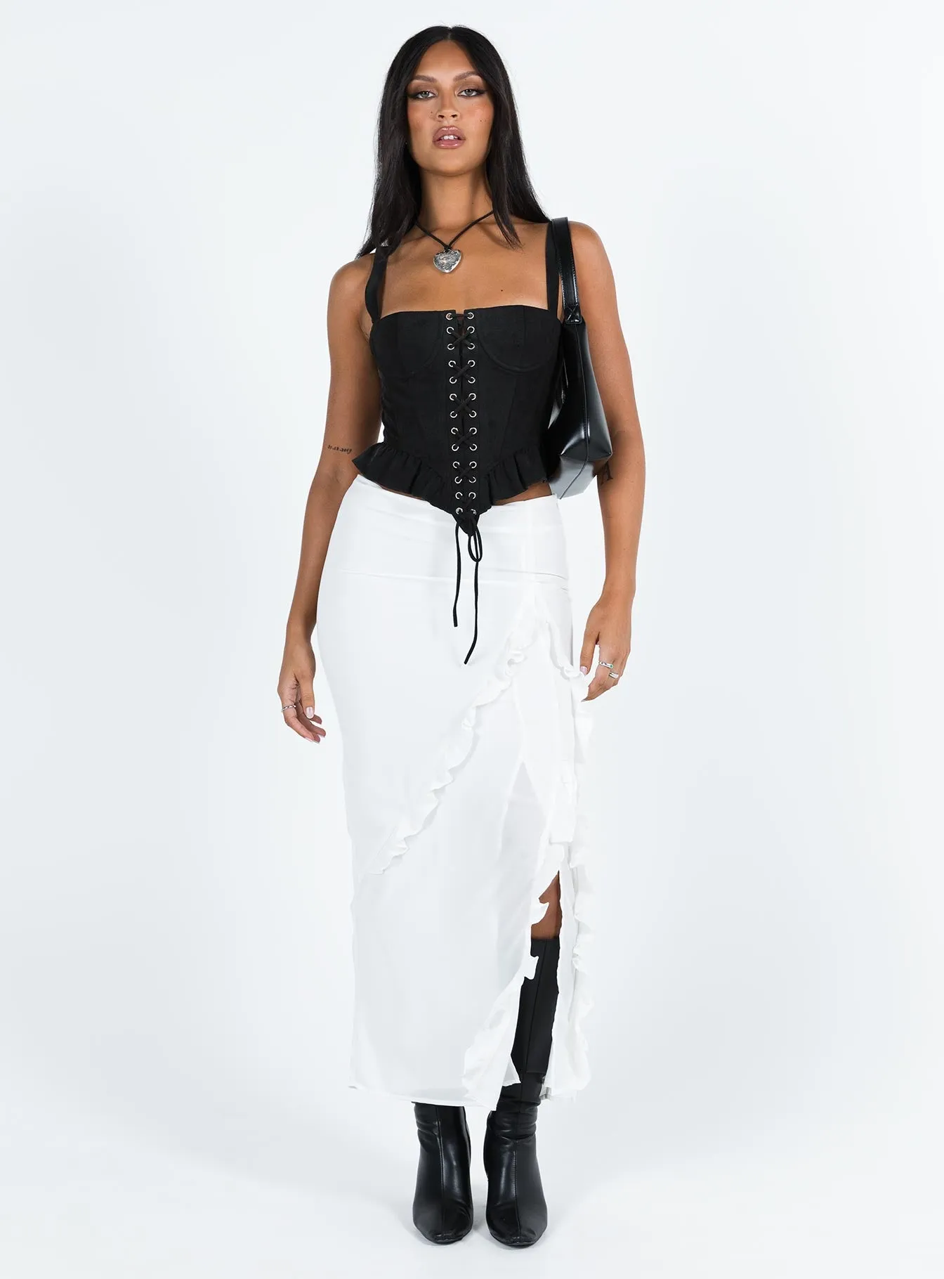 Cuatro Corset Top Black sold by Princess Polly product image thumbnail 3