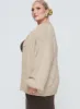 Edern Cardigan Cream Curve sold by Princess Polly